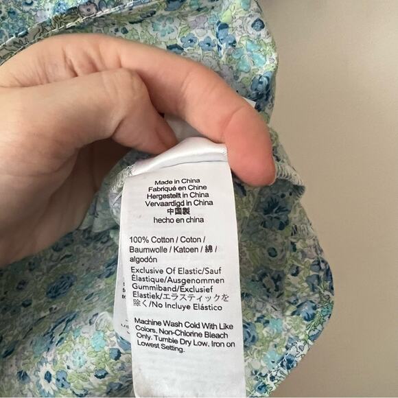 J. Crew Puff-Sleeve Top in Liberty Amelie Floral Print - Picture 8 of 10